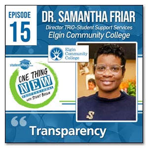 Episode 15. Dr. Samantha Friar