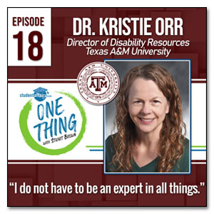 Episode 18. Dr. Kristie Orr