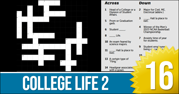 Crossword Puzzle #16